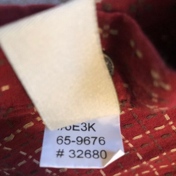 Orvis Shirt Mens 2XL Red Checks Short Sleeve Button Front Lightweight Outdoor - Picture 3 of 7